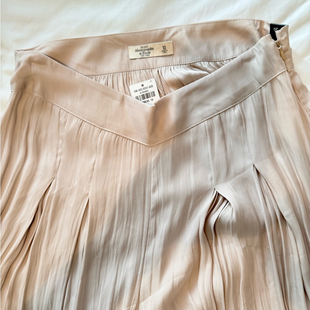 Abercrombie & Fitch Blush Pleated pants PRICE FIRM
